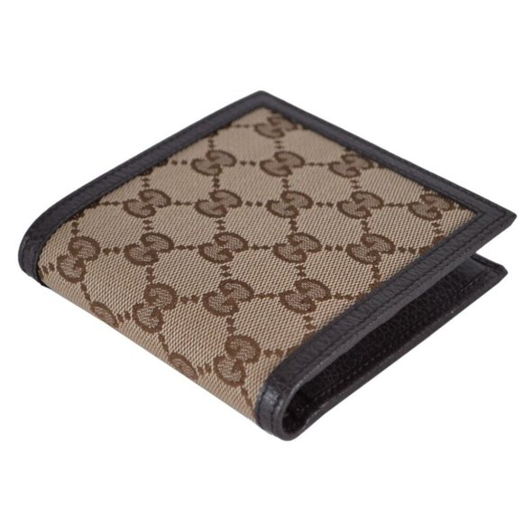 Brand New Gucci Canvas Leather Guccissima Wallet - Picture 11 of 13